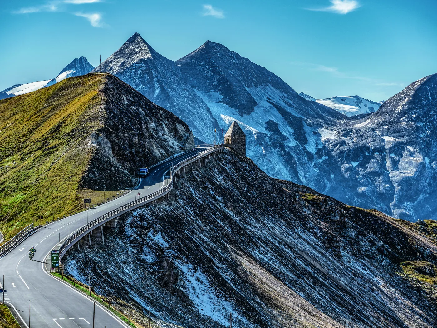 Motorradhotels am Großglockner